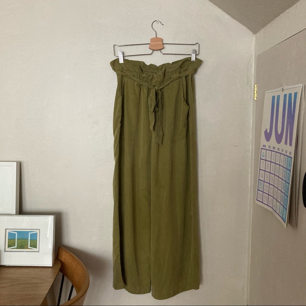 Back Beat Co Tencel Paperbag Pants